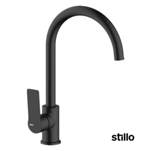 Grifo cocina Stillo Cronos extra alto negro