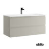 Mueble baño Stillo Milano 100cm moka mate