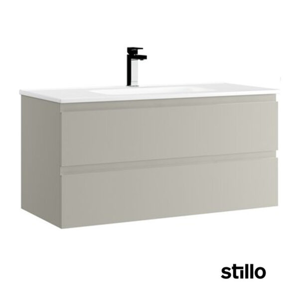 Mueble baño Stillo Milano 100cm moka mate