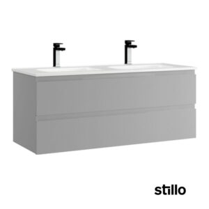 Stillo Milano 120cm gris mate doble